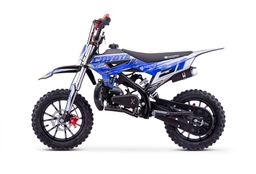 NITRO MOTORS 49cc Coyote VX Mini Kinder Dirtbike 10 Zoll DLX Blau Produktbild