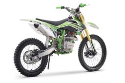 Pitbike Vollcross MiniRocket PitRock 250ccm 5-Gang 21|18 Zoll Offroad Grün Produktbild