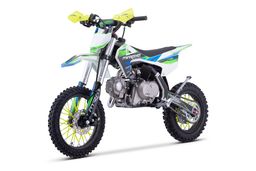 Pitbike Crossbike Dorado DT125 4T 14|12 Zoll 4G Automatik Motocross Offroad Blau Produktbild