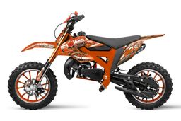 Nitro Motors Flash 49ccm Pullstart Dirtbike 10 Zoll Crossbike Orange Produktbild