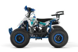 NITRO MOTORS 110ccm Midi Quad Replay URX RG7-A 7-Zoll Blau Produktbild