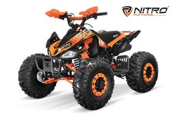 NITRO MOTORS 125ccm midi Kinder Quad Speedy GS S8-A Sport Offroad Orange Produktbild