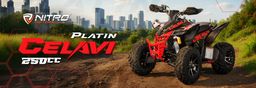 NITRO MOTORS 250ccm maxi Quad Celavi RS10 4-Gang Manuell Platin Alu Offroad Produktbild