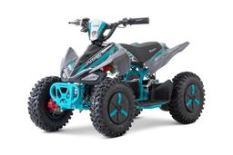 NITRO MOTORS 1000W Eco mini Kinder Quad Kinderquad Python Sport 6-Zoll Offroad Hellblau Produktbild