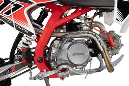 Nitro Motors CRX Performance Dirtbike 125ccm 17/14 Zoll Kickstart 4-Gang Manuell Offroad Produktbild