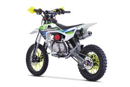 Pitbike Crossbike Dorado DK110 4T 14|12 Zoll 4G Halbautomatik Motocross Offroad Blau Produktbild