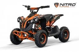 Nitro Motors Avenger Eco mini Quad 1000W 36V Sport 6-Zoll Offroad Orange Produktbild