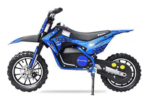 Serval Prime Elektro Nitro Motors 500W Eco mini Kinder Dirtbike  10-Zoll