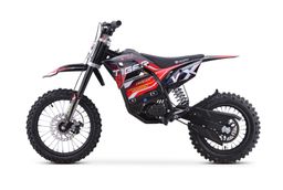 NITRO E-Dirtbike 2000W Tiger VX 60V15,6Ah Lithium 14|12 Zoll Offroad Rot Produktbild