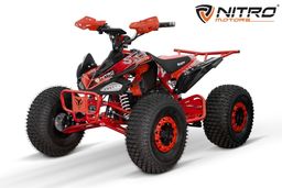 NITRO MOTORS 1000W 48V Eco midi Kinder Quad Speedy Sport 8-Zoll Offroad Rot Produktbild