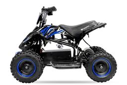 NITRO MOTORS 800W Eco mini Kinder Quad Python Sport 6-Zoll LED Offroad Schwarz-blau Produktbild