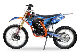 Tornado Dirtbike 250ccm Nitro Motors  21|18 Zoll 5-Gang Manuell Offroad Blau Produktbild