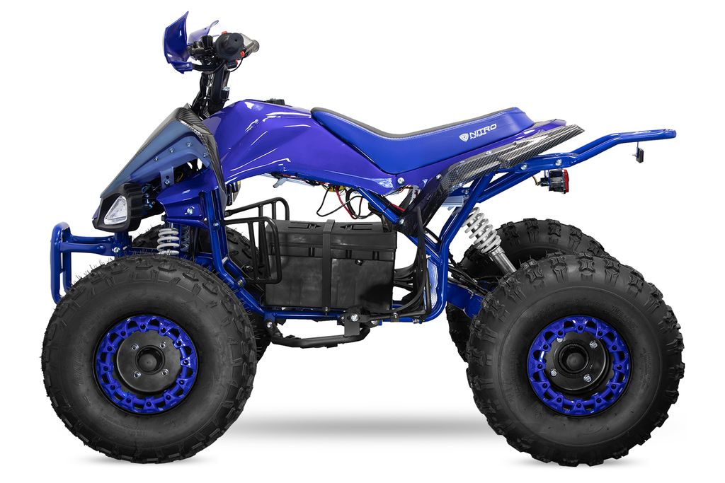 NITRO 1000W Eco midi Quad Speedy Sport 8-Zoll 48V 20Ah Offroad Blau Produktbild