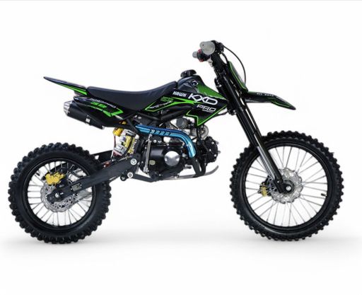 KXD Pitbike Dirtbike 607S 17|14-Zoll HAWK E+K Offroad