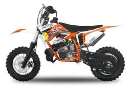 NITRO MOTORS 50ccm mini Kinder Dirtbike NRG50 10 Zoll Orange Produktbild