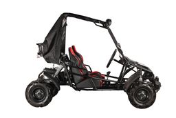 Kinderbuggy Buggy 125ccm 7-Zoll 4-Takt E-Start Halbautomatik Offroad Schwarz Produktbild