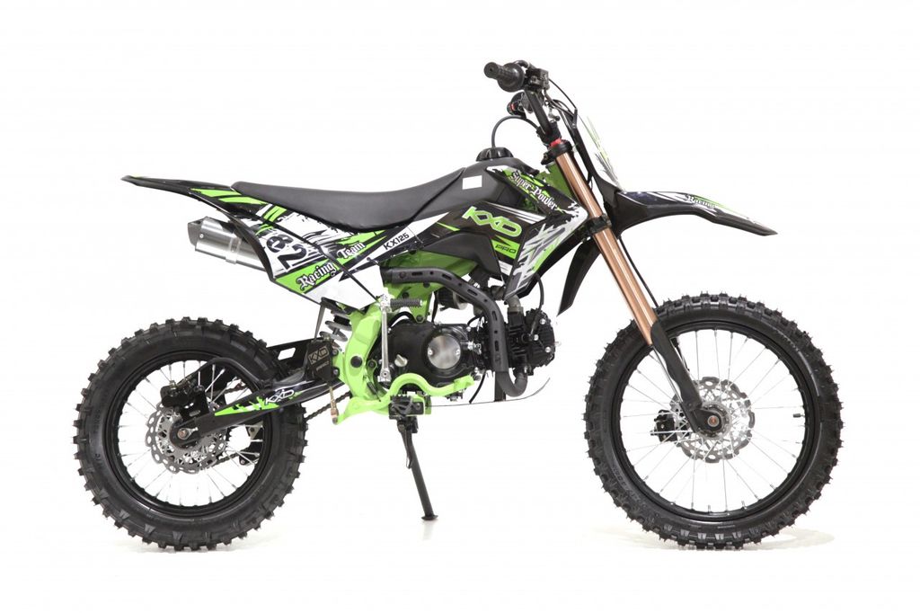 Pitbike 125ccm KXD Dirtbike DB 609 PRO 17|14 Zoll E-Start Schaltung Offroad Produktbild