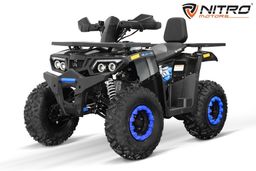 NITRO MOTORS 180ccm maxi Kinder Quad ATV Rugby RS10-CVT V3 Platin Offroad Produktbild