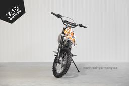 Pitbike 125ccm KXD Dirtbike DB 612 PRO 17|14 Zoll Kickstart only Schaltung Offroad Orange Produktbild