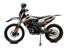 ALFARAD T7 250ccm 4-Takt Pitbike Dirtbike 21|18 Vollcross Schaltung Offroad Orange Produktbild