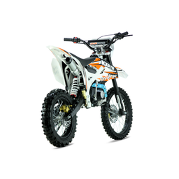 KXD Dirt Bike 612 E+K 125cc 17|14 Zoll mit Scheinwerfer Orange Produktbild