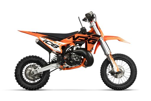 NITRO MOTORS 50ccm Mini Kinder Dirtbike NRG50 12/10 Zoll Offroad – Racing Edition