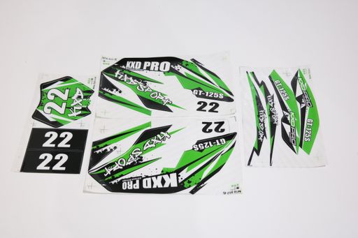 Stickerset Decals 612 Pro Pitbike KXD