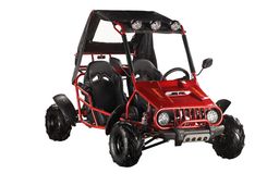 Kinderbuggy Buggy 125ccm 7-Zoll 4-Takt E-Start Halbautomatik Offroad Rot Produktbild