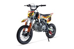 NITRO 125ccm Dirtbike CHILLY UX URX 14/12 Kick und E-Start Offroad Orange Produktbild