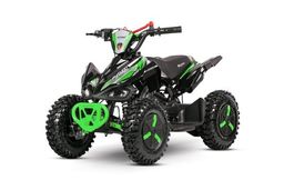 NITRO MOTORS 49ccm mini Kinder Quad Python Snowy-Profile L Sport 6-Zoll Offroad Grün Produktbild