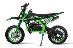 Nitro Motors Fossa 49ccm Pullstart Dirtbike 10 Zoll Crossbike Grün Produktbild