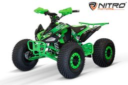NITRO MOTORS 1000W 48V Eco midi Kinder Quad Speedy Sport 8-Zoll Offroad Grün Produktbild