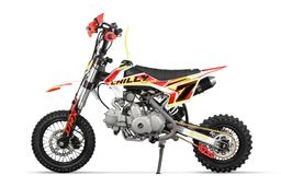 NITRO MOTORS 125ccm Kinder Dirtbike CHILLY UX URX 12/10 E-Start Automatik Rot Produktbild