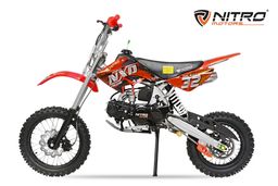 NITRO MOTORS M14 125ccm midi Kinder Dirtbike NXD Sport 14/12 Zoll Offroad Produktbild