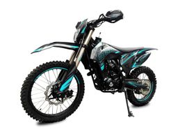 ALFARAD T7 250ccm 4-Takt Pitbike Dirtbike 21|18 Vollcross Schaltung Offroad Türkis Produktbild