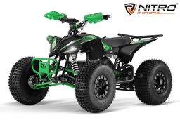 NITRO MOTORS 1000W 48V Eco midi Kinder Quad Replay Sport 8 Zoll Offroad Grün Produktbild