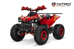 NITRO MOTORS 125ccm midi Kinder Quad Warrior GS 3G8 Sport Offroad Rot Produktbild