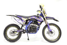 ALFARAD A8 AF350G 300ccm 4-Takt Cross Dirtbike 21/18 25PS Offroad Blau Produktbild