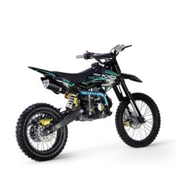 KXD Pitbike Dirtbike 607S 17|14-Zoll HAWK E+K Offroad Türkis Produktbild
