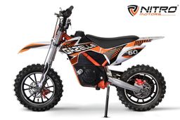 NITRO MOTORS 550W Eco mini Kinder Dirtbike Gazelle DLX 10 Zoll Orange Produktbild