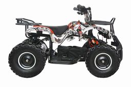 NITRO MOTORS 1000W Eco mini Kinder Quad Torino 6-Zoll Graffiti Offroad Graffity-rot Produktbild