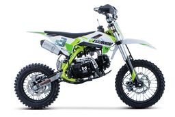 Pitbike Crossbike Zuumav S3 125ccm 14|12 Zoll 4G Manuell Offroad Grün Produktbild