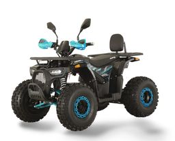 MRM Hunter II 1500W 60V Elektro Quad ATV 8-Zoll Offroad Blau Produktbild