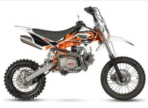 Kayo Dirtbike Motor TSD 110ccm 14/12 Zoll Semiautomatik - E-Start & Kickstart Offroad
