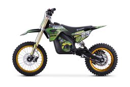 NITRO MOTORS E-Dirtbike 1800W 48V Tiger Lithium 13Ah 14/12 brushless DELUXE Offroad Grün Produktbild