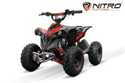 NITRO MOTORS 1200W Eco midi Kinder Quad Avenger PRM 6-Zoll Offroad Rot Produktbild