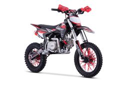 Pitbike Crossbike Dorado DT125 4T 14|12 Zoll 4G Automatik Motocross Offroad Schwarz Produktbild