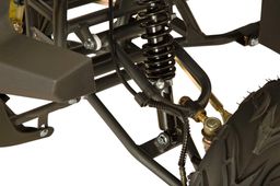 Quad ATV Toronto Deluxe Carbon 125ccm 7-Zoll Alufelgen Automatik Offroad Produktbild