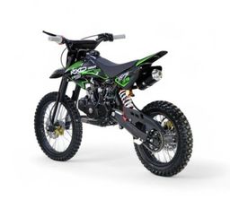 KXD Pitbike Dirtbike 607S 17|14-Zoll HAWK E+K Offroad Grün Produktbild
