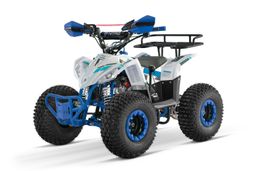 NITRO MOTORS 110ccm Midi Quad Replay URX RG7-A 7-Zoll Blau Produktbild